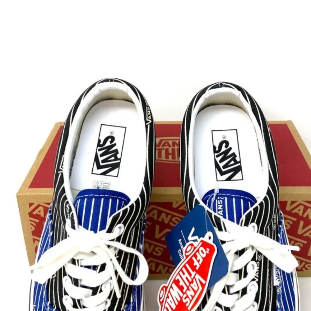 💖MEGA SALE💖VANS Era 95 Dx Canvas Black Blue Sneakers Skate Women's VN0A2RR11VA